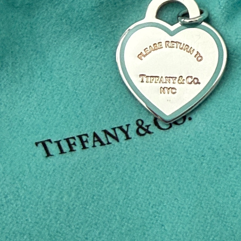 Tiffany & Co. Silver Heart Charm